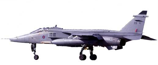 Jaguar fighter jet